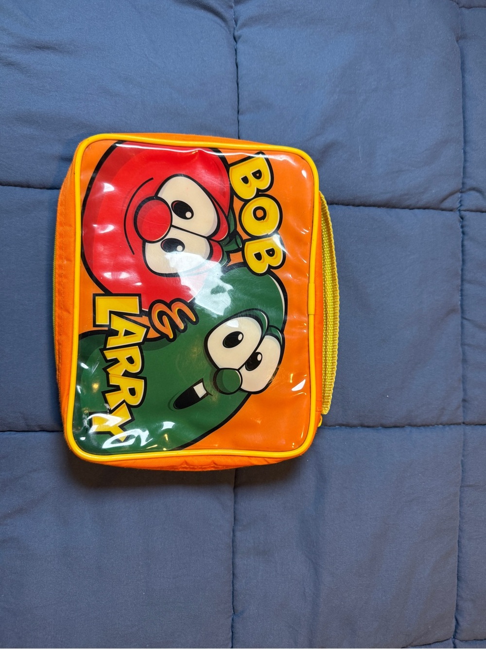 Bob & Larry Orange Kids Lunch Box
